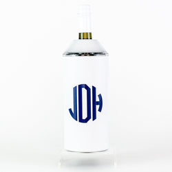 Vinglace Wine Chiller - White - Monogrammed