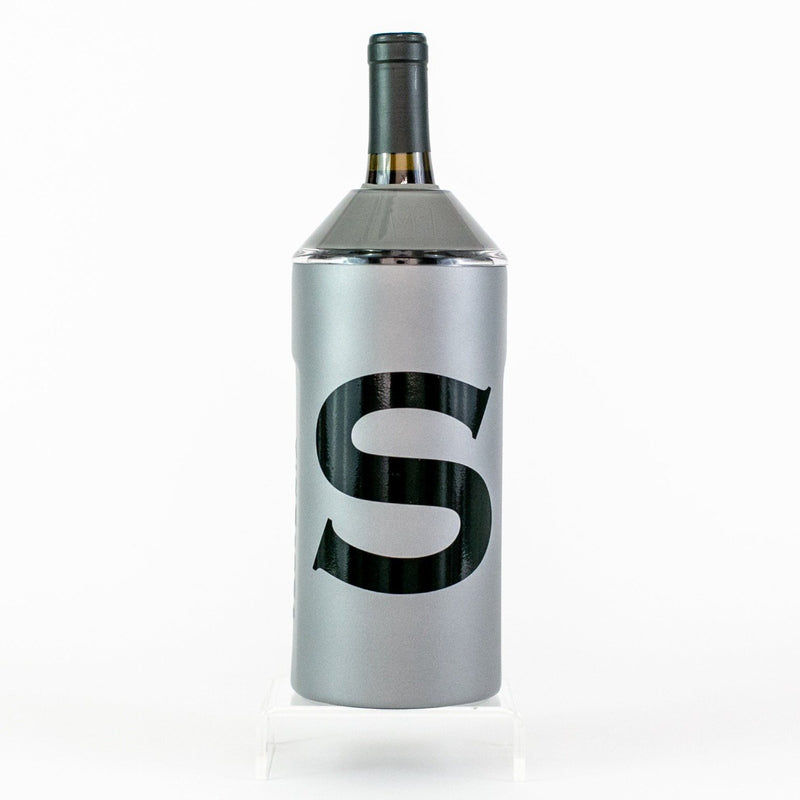 Vinglace Wine Chiller - Gray - Monogrammed