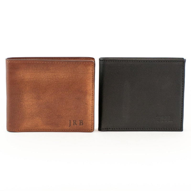 black monogram wallet