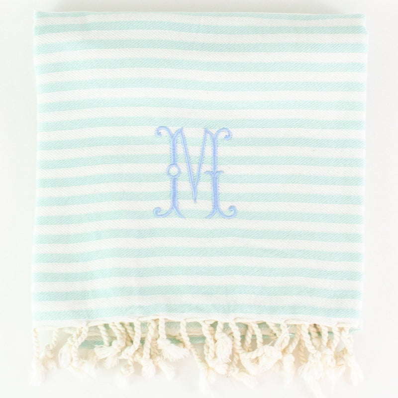 Travel Towel Turkish Hand Towel Monogram Kitchen Towel 