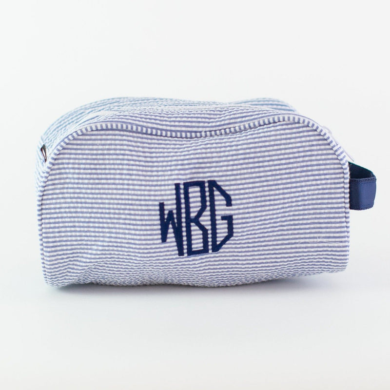 Monogrammed Traveler - Navy