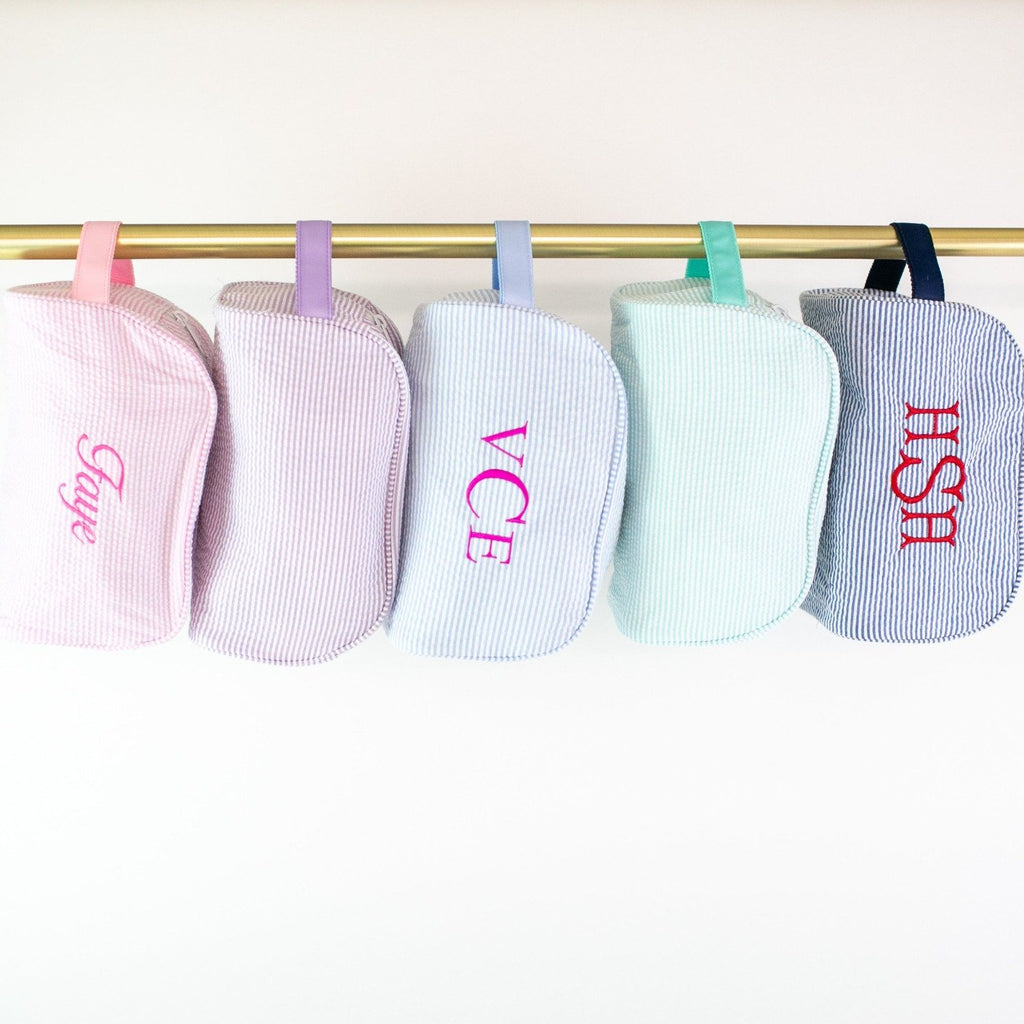 Clearancepersonalized Monogrammed Seersucker Spill Proof 