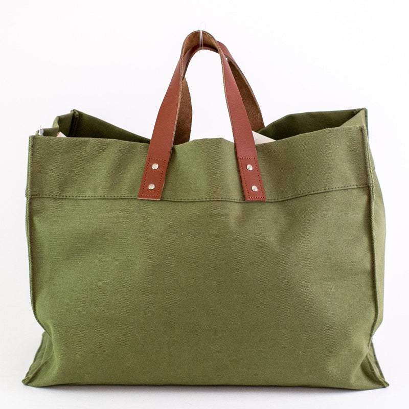 Town & Country Tote - Olive - Monogrammed