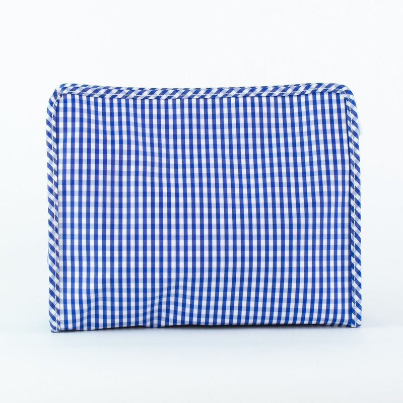 Royal Gingham Roadie Case - Monogrammed