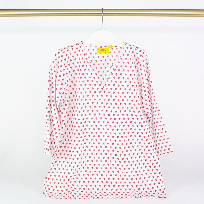 Pink Hearts Coverup - Monogram or Personalize