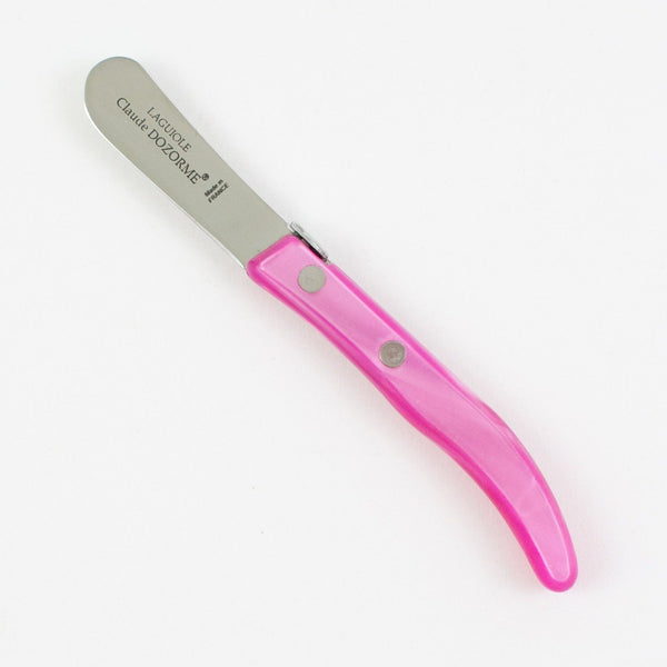 Laguiole Claude DOZORME Cheese Knife - Pink