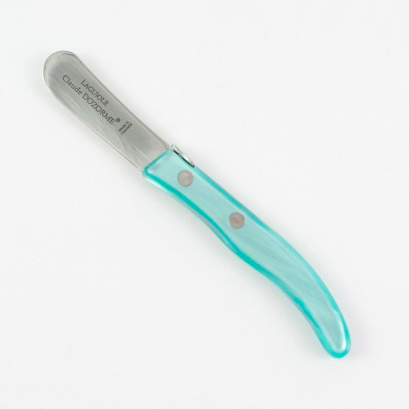 Laguiole Claude DOZORME Cheese Knife - Aqua