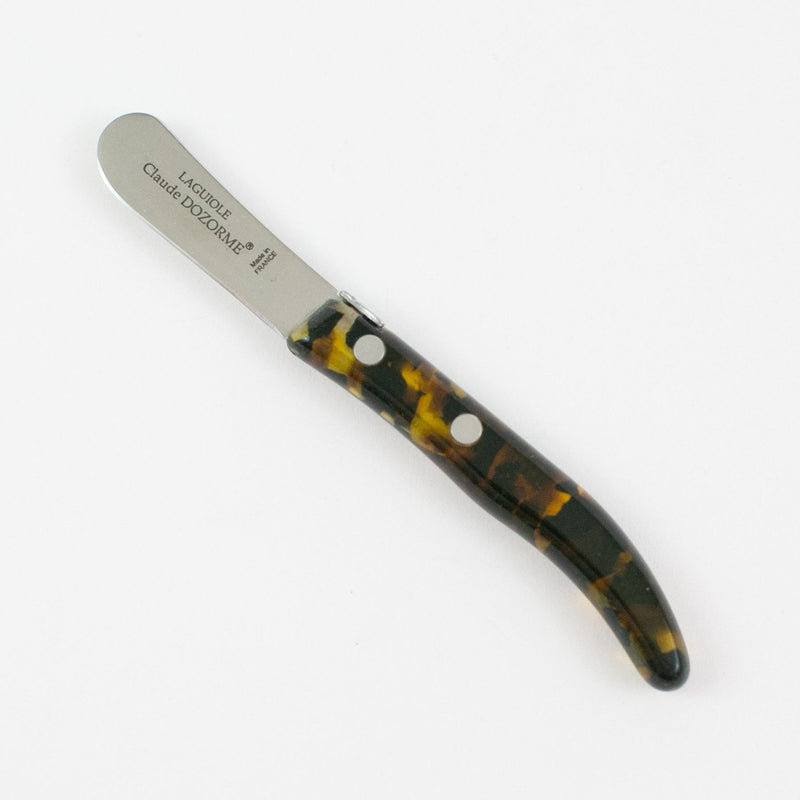 Laguiole Claude DOZORME Cheese Knife - Tortoise