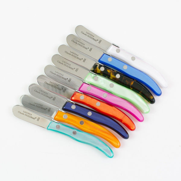 Laguiole Claude DOZORME Cheese Knives - Tortoise- Available in Assorted Colors