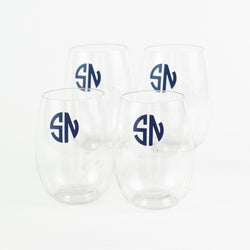 GoVino Wine Glasses – The Monogrammed Home