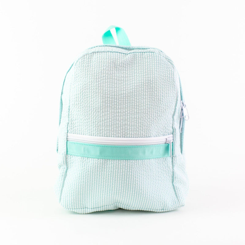 Small Seersucker Children's Backpack – The Monogrammed Home