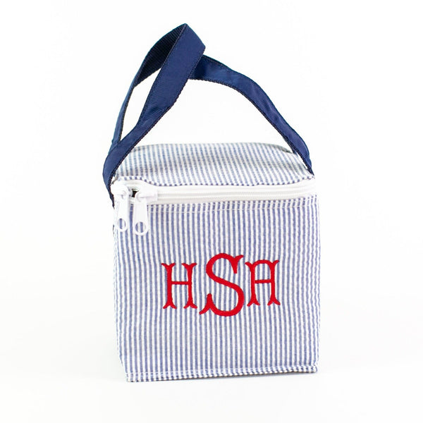 Snack Square - Monogrammed - Navy