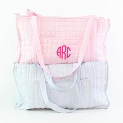 Quilted Duffle - Monogrammed