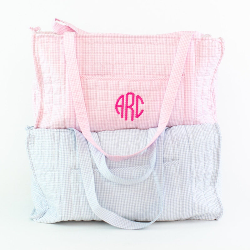 Quilted Duffle - Monogrammed