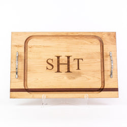 Steak Board, Maple, Mahogany - Personalized