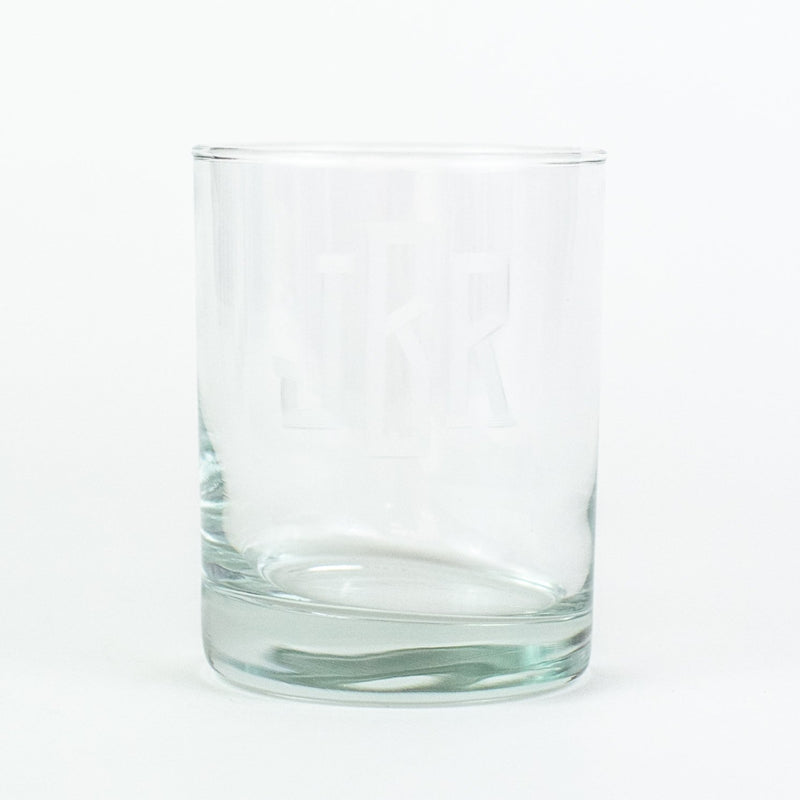 Round Double Old Fashioned Glasses - Monogrammed