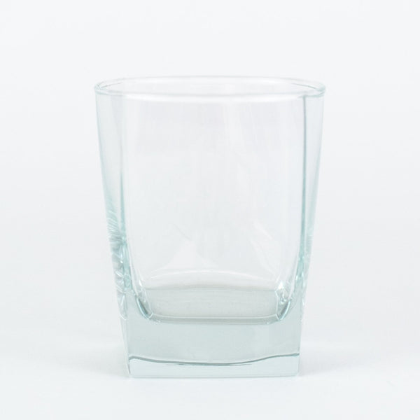 Square Double Old Fashioned Glasses - Monogrammed