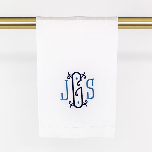 Monogrammed Classico Linen Guest Towel