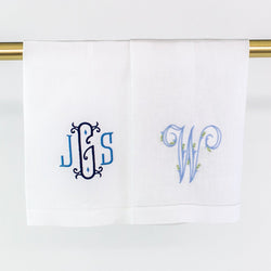 Monogrammed Classico Linen Guest Towel