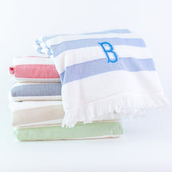 Pottery barn 2025 monogrammed beach towels
