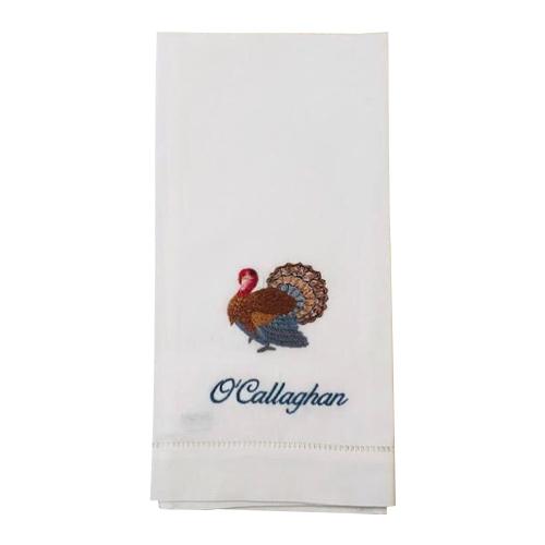 Personalized Turkey Guest Towel