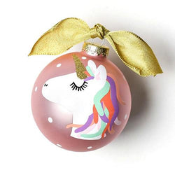 Personalized Unicorn Ornament - Coton Colors
