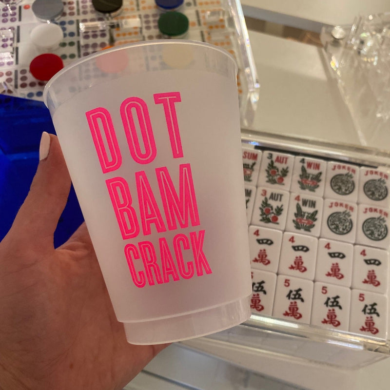 Dot Bam Crack Mahjong Grab & Go Cups