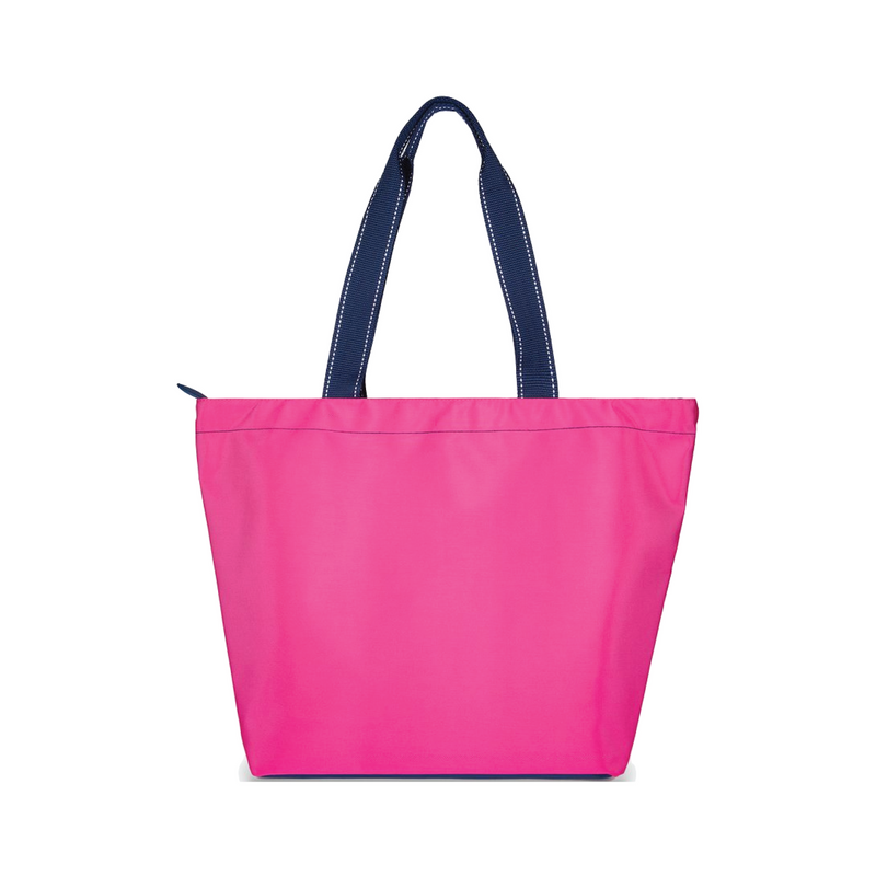 Surfside Tote - Hot Pink - Monogrammed