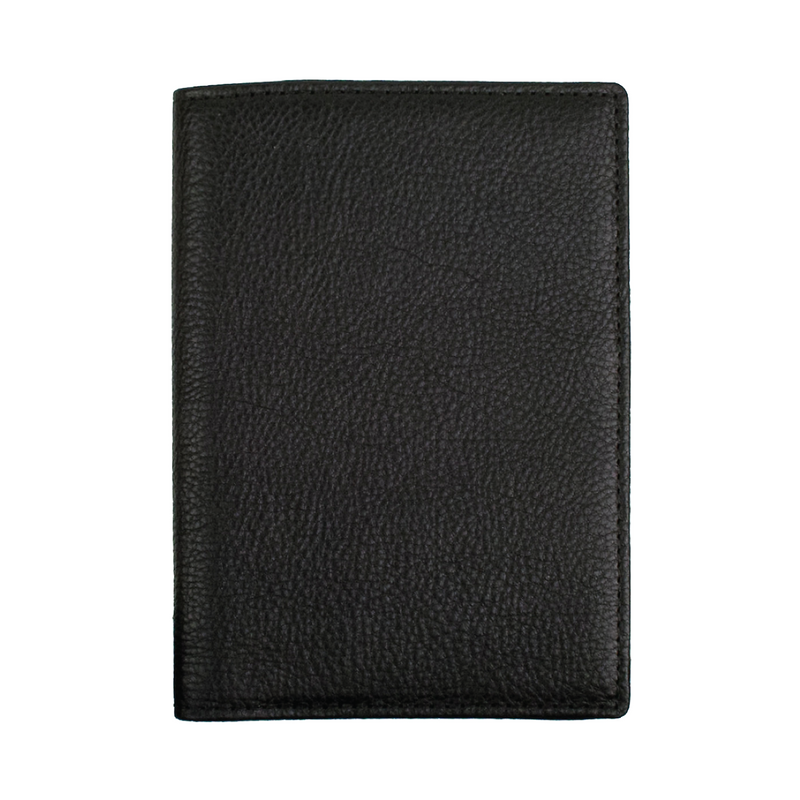 Tommy Passport Holder - Black - Monogrammed