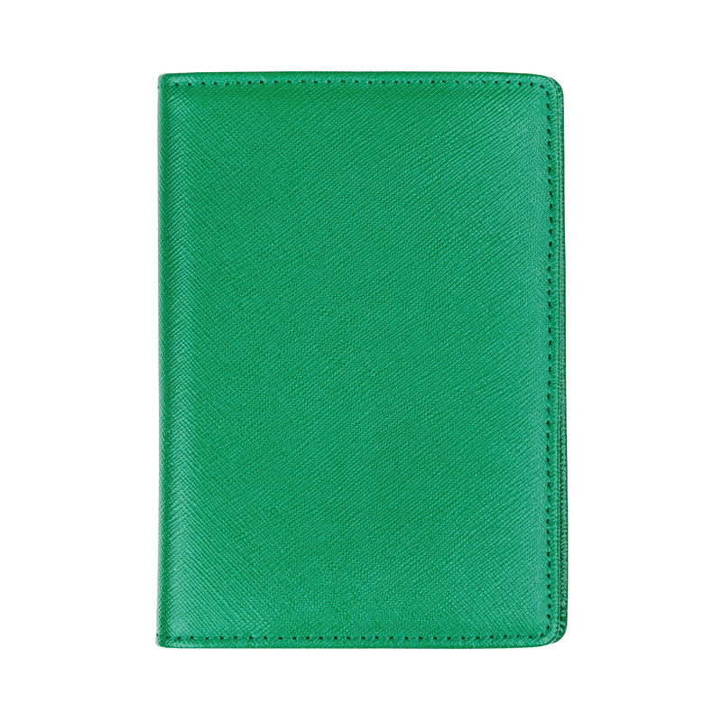 Tommy Passport Holder - Green - Monogrammed