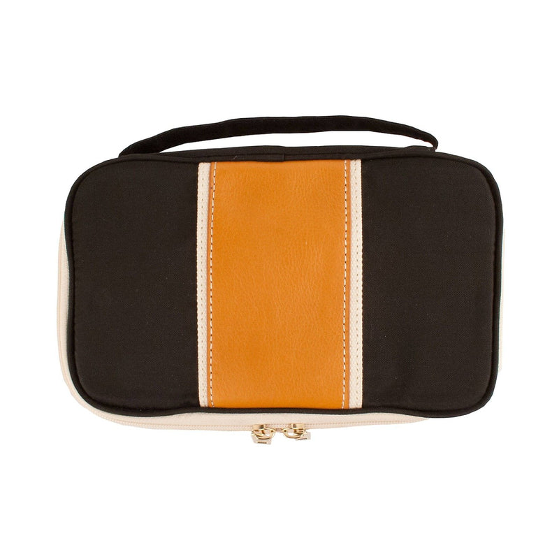Megan Train Case (Stamping) - Black