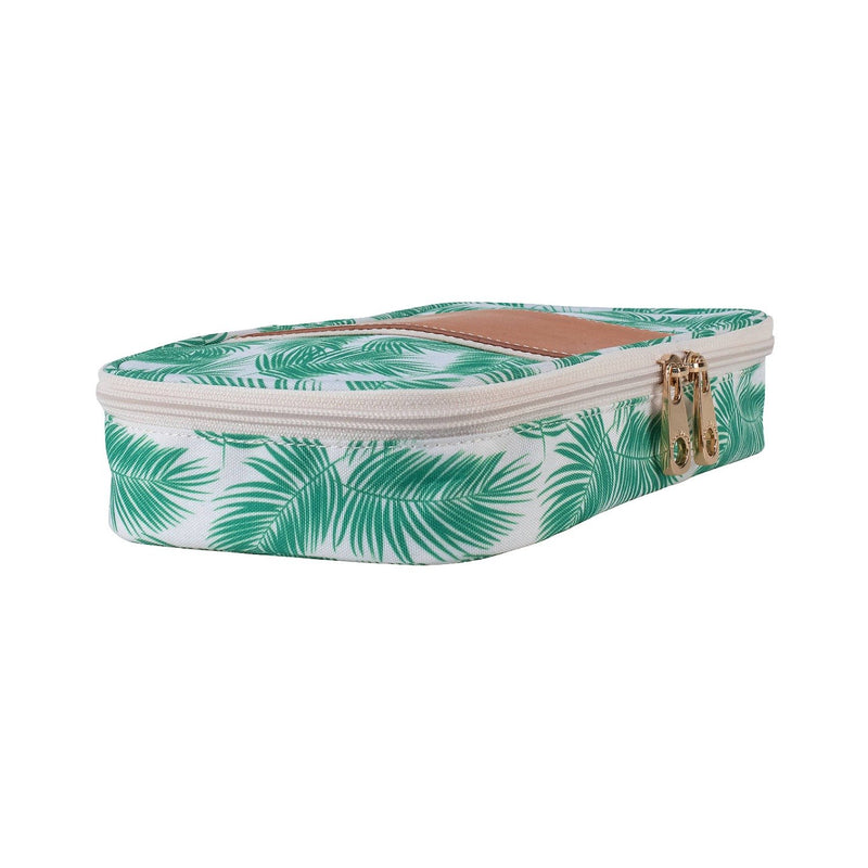 Megan Train Case (Stamping) - Palm