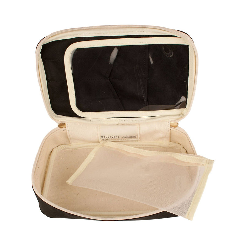 Megan Train Case (Stamping) - Black