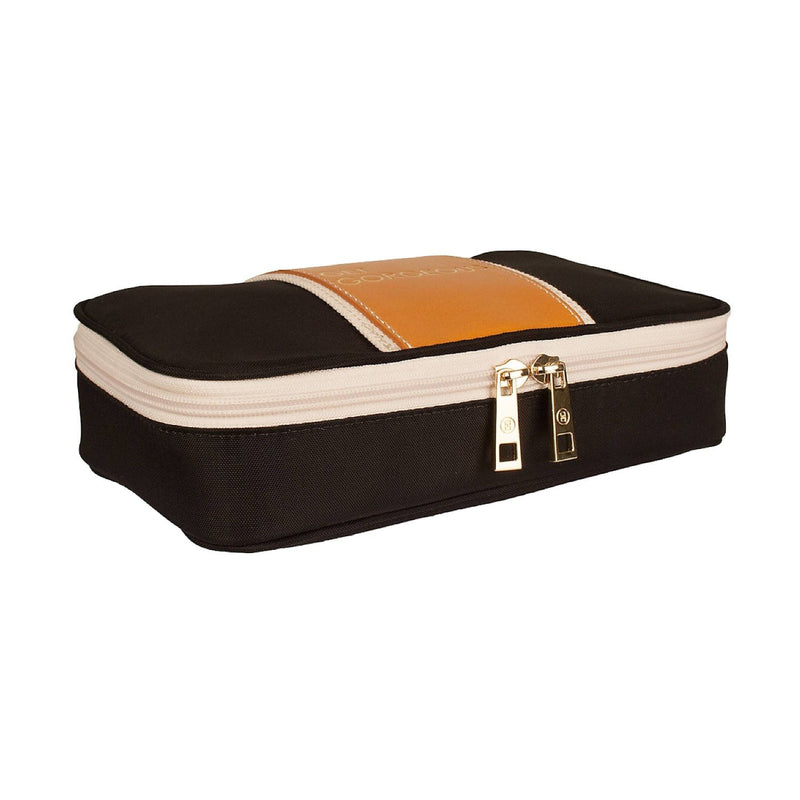 Megan Train Case (Stamping) - Black