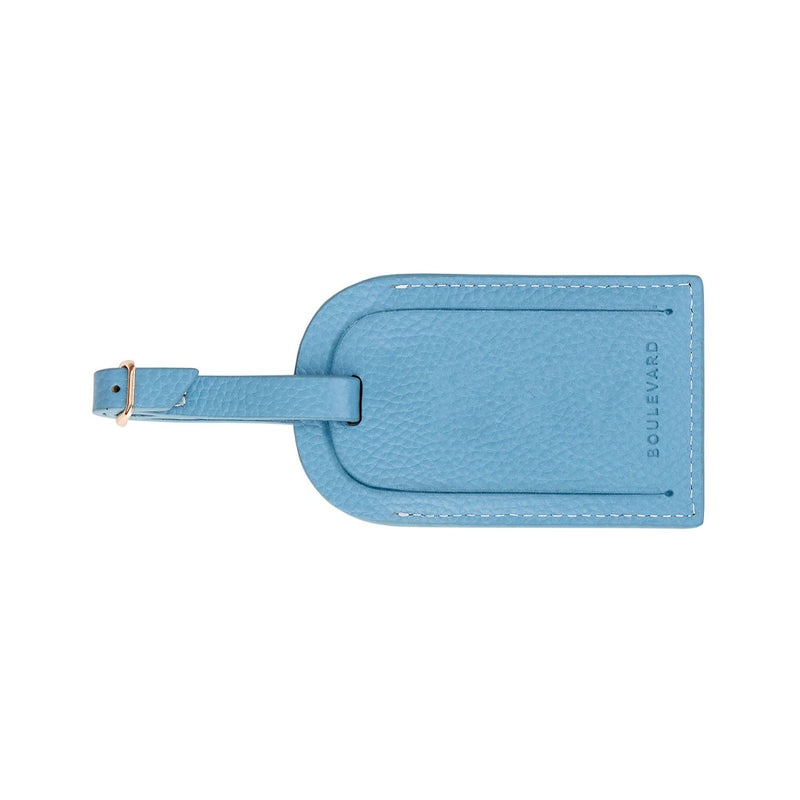 Lenny Luggage Tag - Sky Blue - Personalized