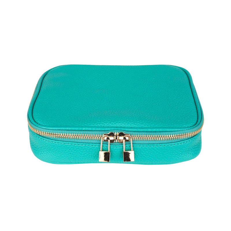 Isabella Jewelry Case - Personalized - Mint