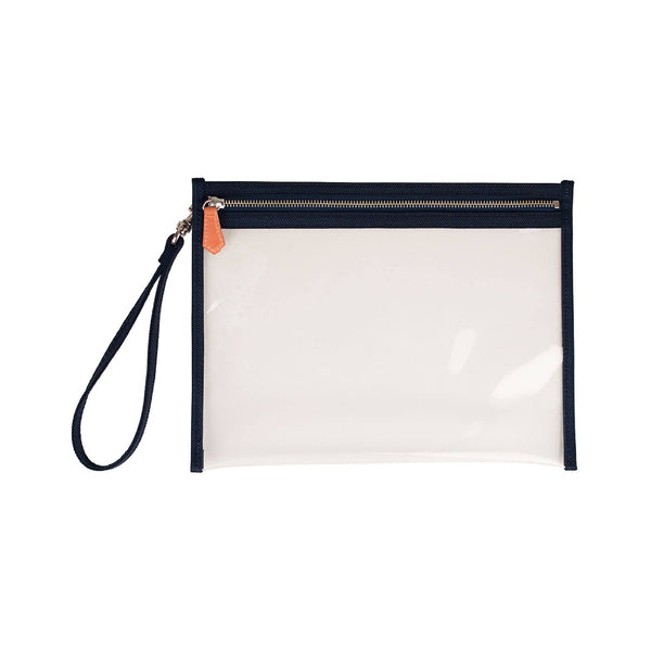 Gigga Small Clear Pouch - Navy