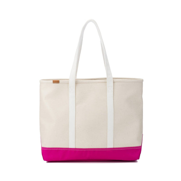 Finn Coated Canvas Tote - Pink