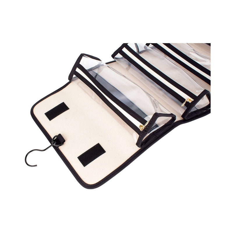 Delilah Toiletry Roll - open view