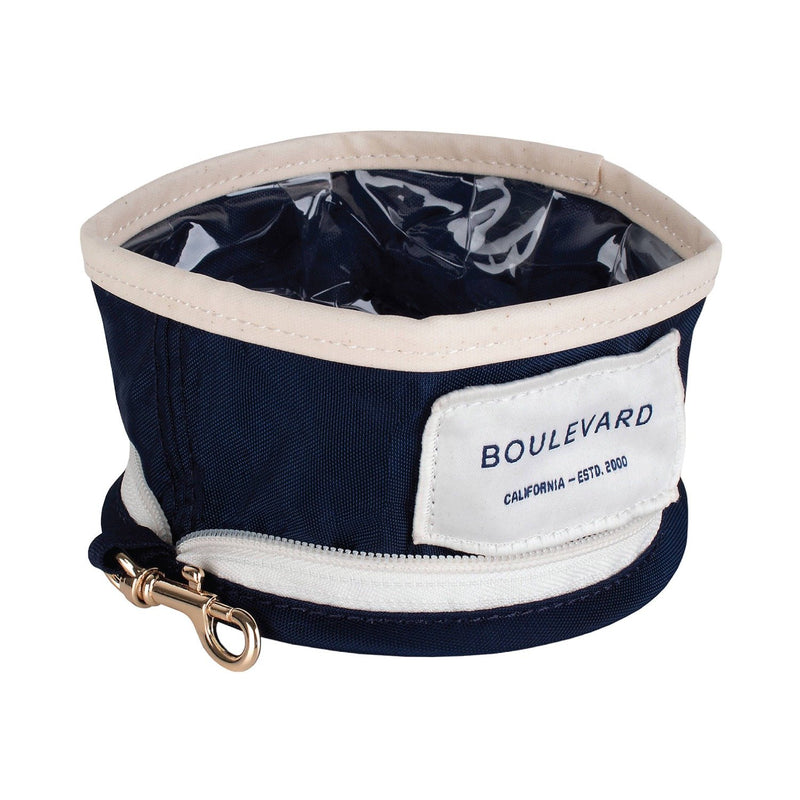 Small Benji Dog Bowl - Navy