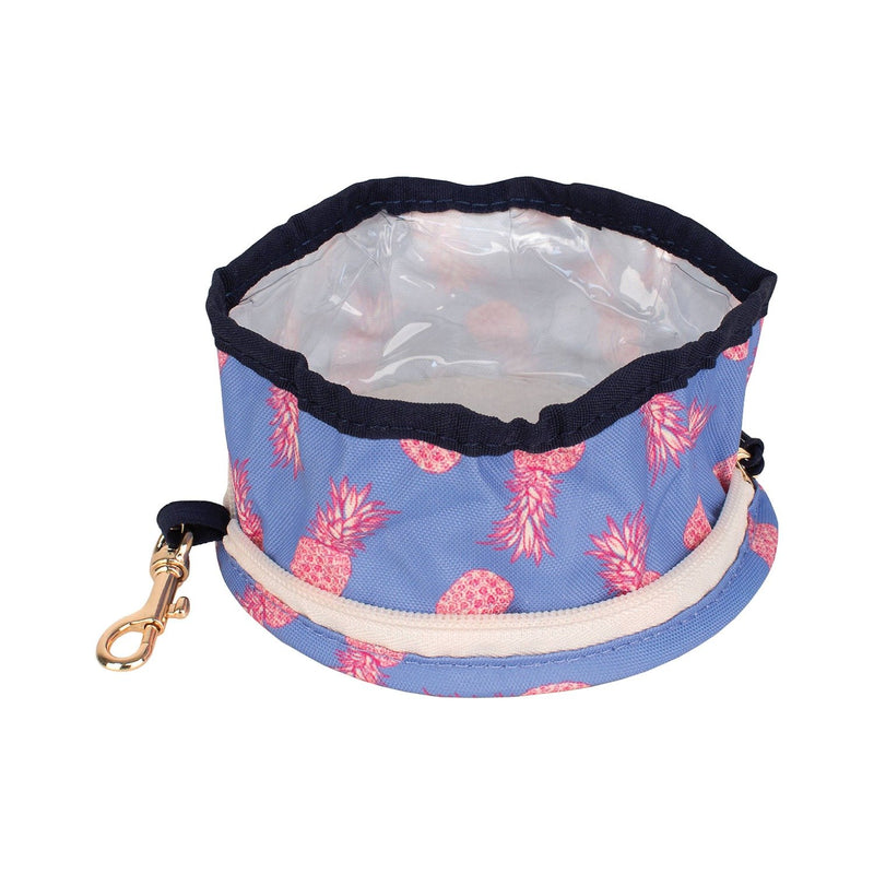 Small Benji Dog Bowl - Aloha Pink