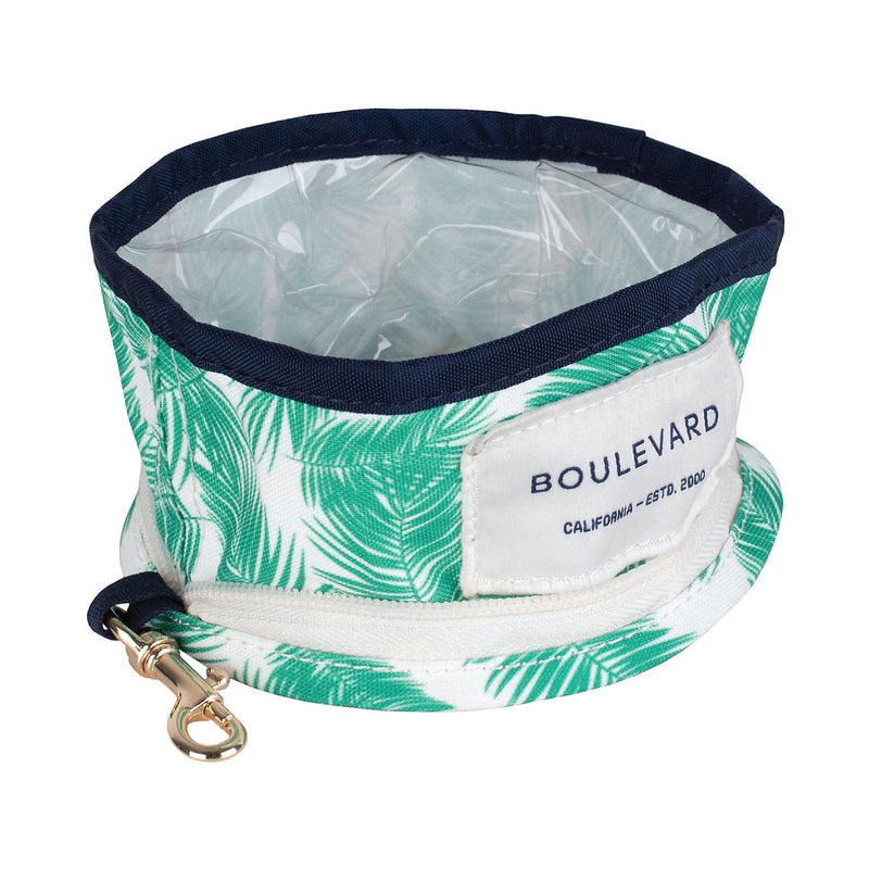 Small Benji Dog Bowl - Palm Green