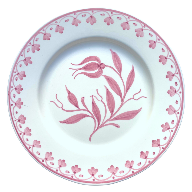 Stoneware plate - Pink - Home All