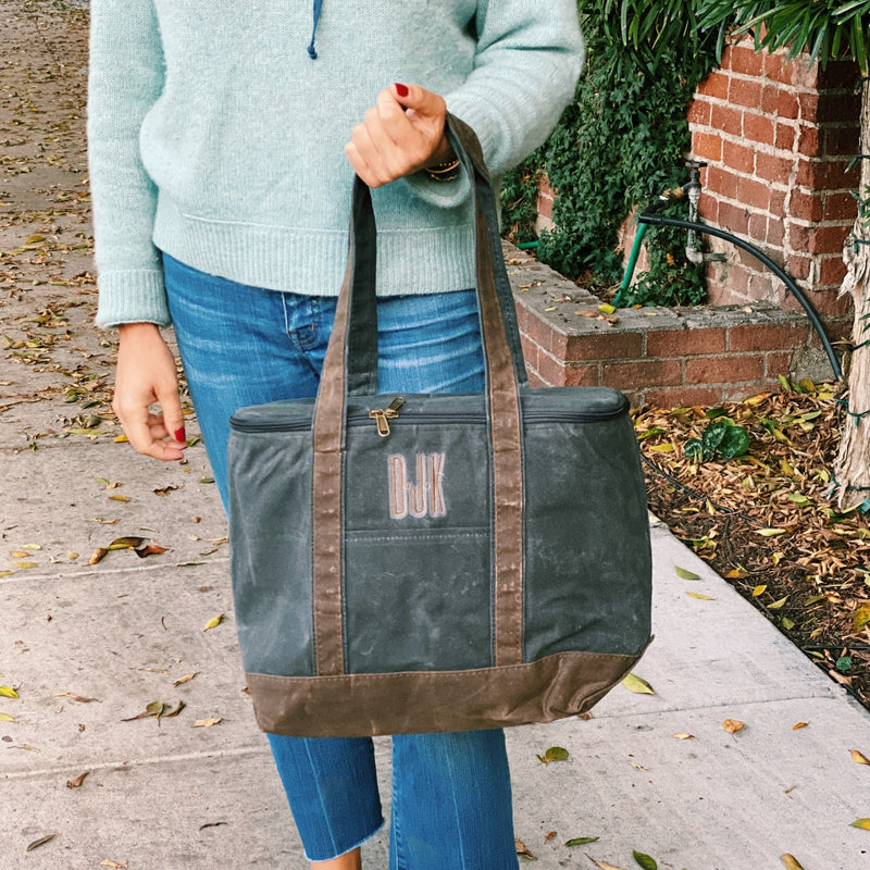 Waxed Canvas Insulated Bag