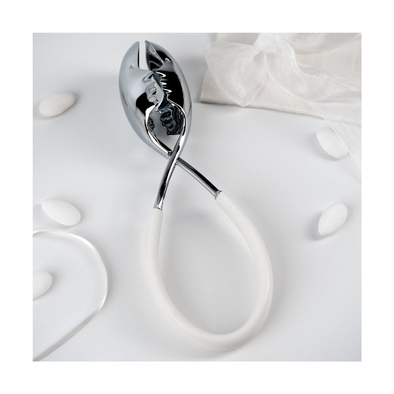 KISS Salad Tongs - White