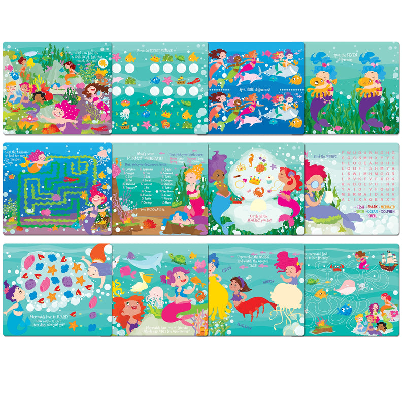 Dry Erase Activities to Go Mermaid
