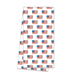 American Flag Printed Towel