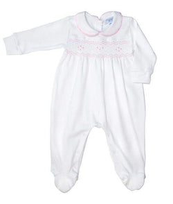 Smocked footie 2025