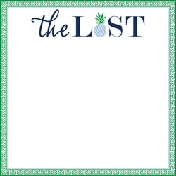 Pineapple List Slab Notepad