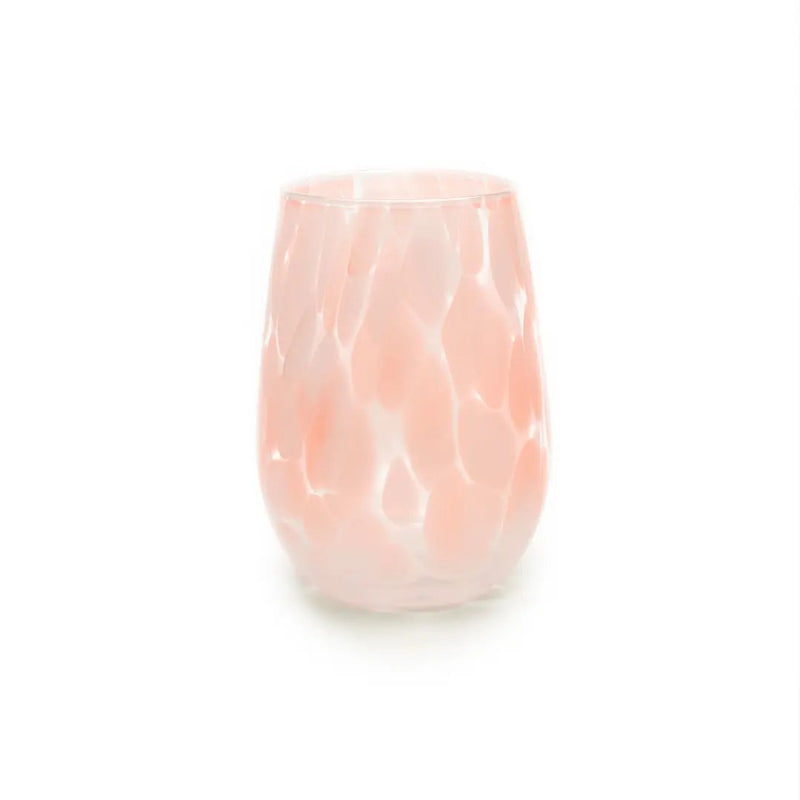 Fritsy Stemless Wine Glass - Blush